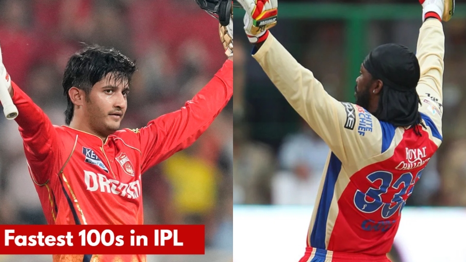 Top 5 Fastest Centuries in IPL History
