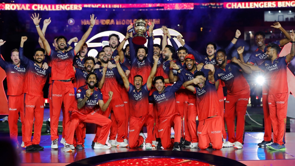 Royal Challengers Bengaluru Win IPL 2025 Trophy After 18 Years