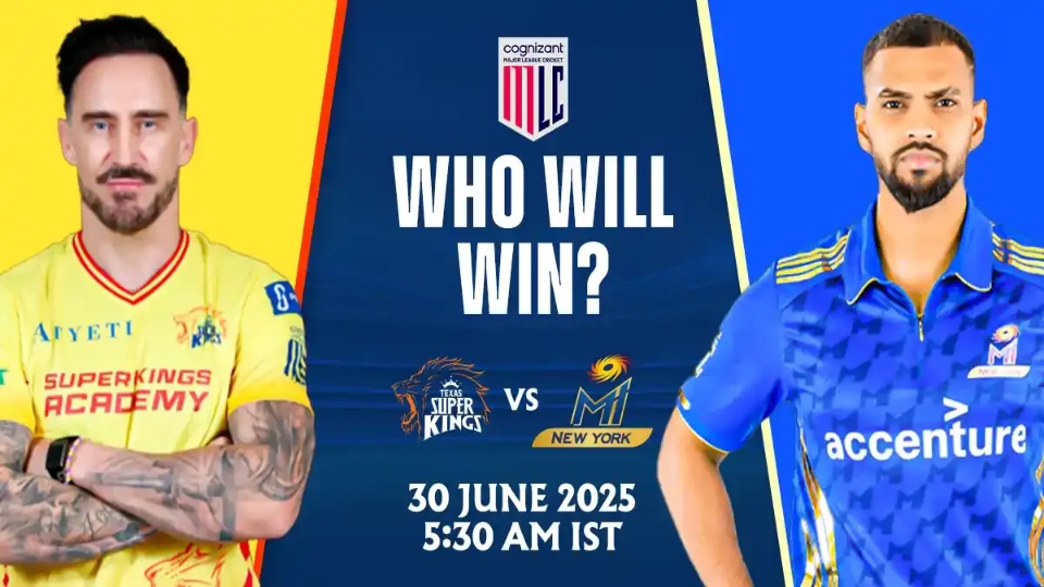 MLC 2025 TSK vs MI NY: Dream11 Prediction, Who Will Win Today’s Match?