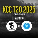 KCC T20 2025 BNC vs MEC: Dream11 Prediction, Who will win today’s match?