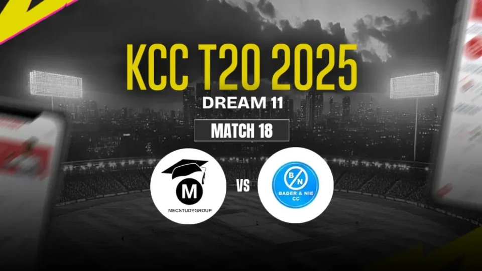 KCC T20 2025 BNC vs MEC: Dream11 Prediction, Who will win today’s match?