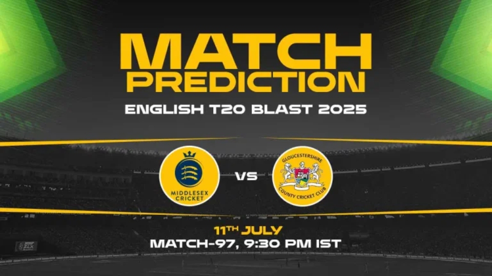 MID vs GLO T20 Blast: Match Prediction, Who will win today's Match?